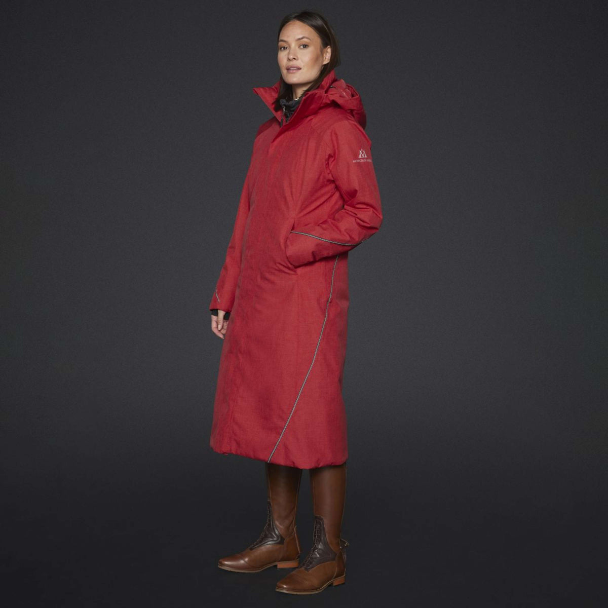 Mountain Horse Jacke Felicia Lang Rot