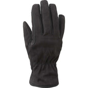 Mountain Horse Handschuhe Leather Fleece Schwarz