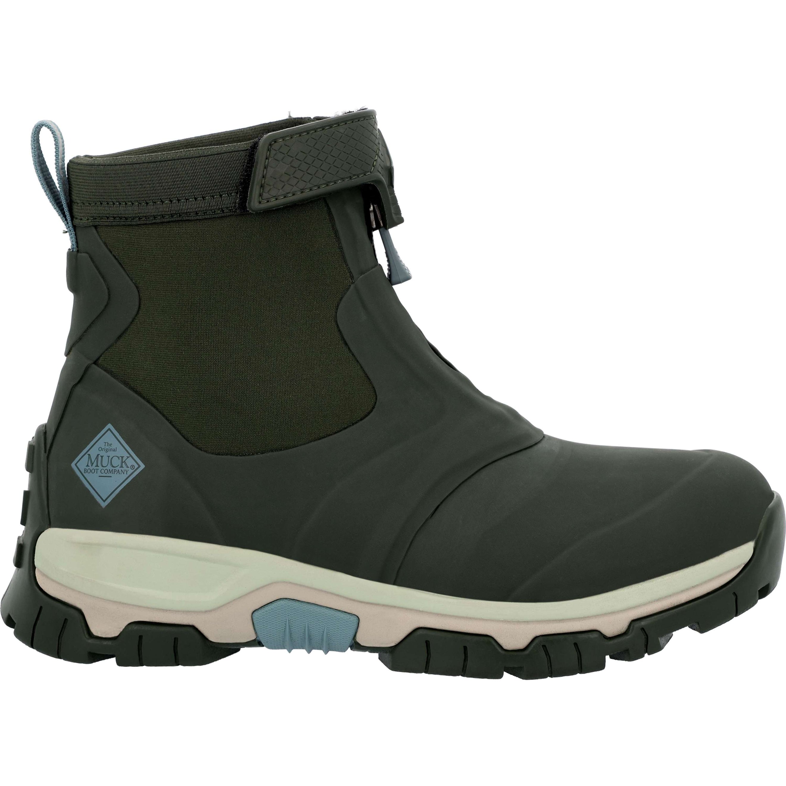 Muck Boot Stallschuhe Apex Zip Damen Moos/Minze