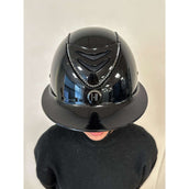 OneK Reithelm Avancé Lux Shimmer Black Swarovski Schwarz