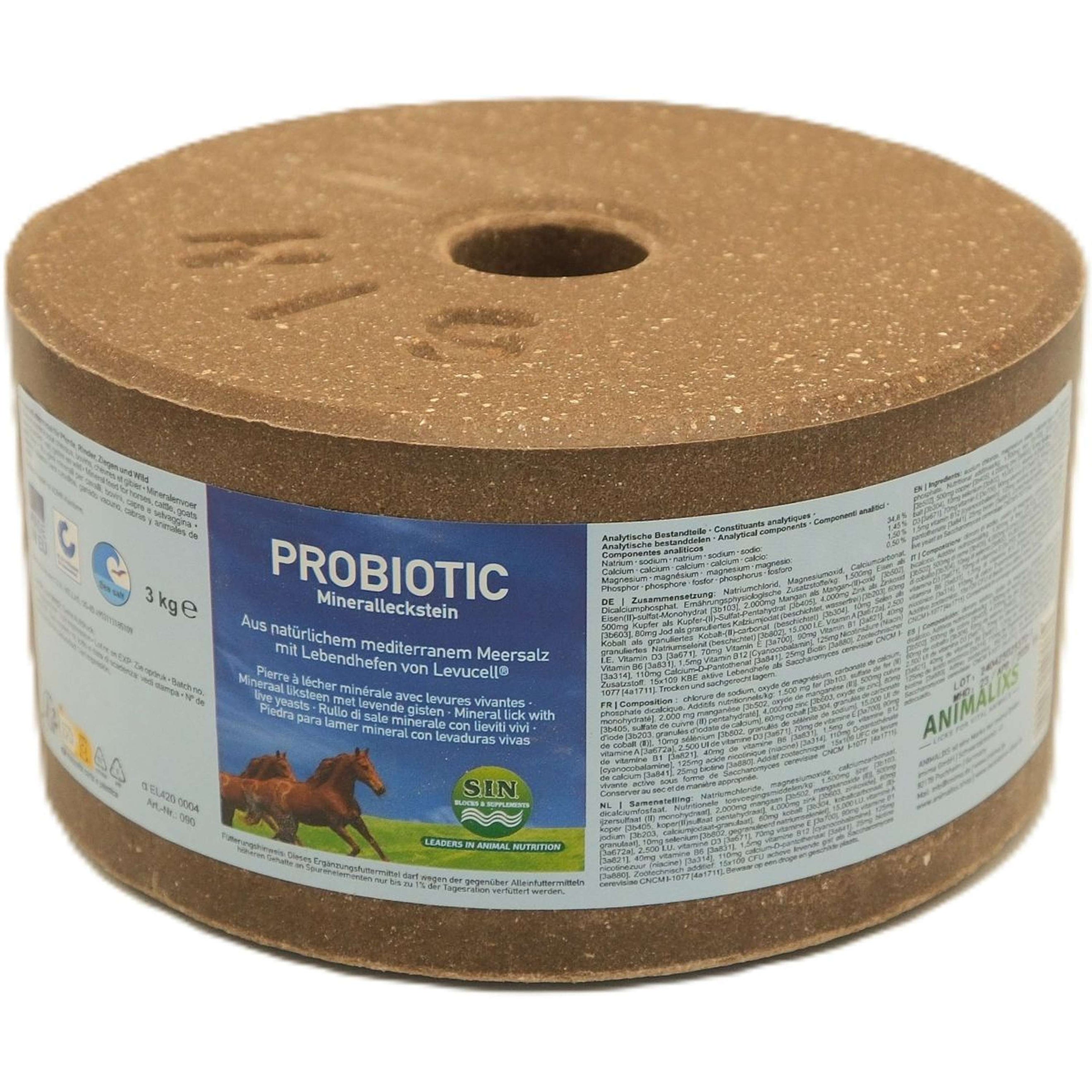 Animalixs Leckstein Probiotic Braun Animalixs Leckstein Probiotic Braun