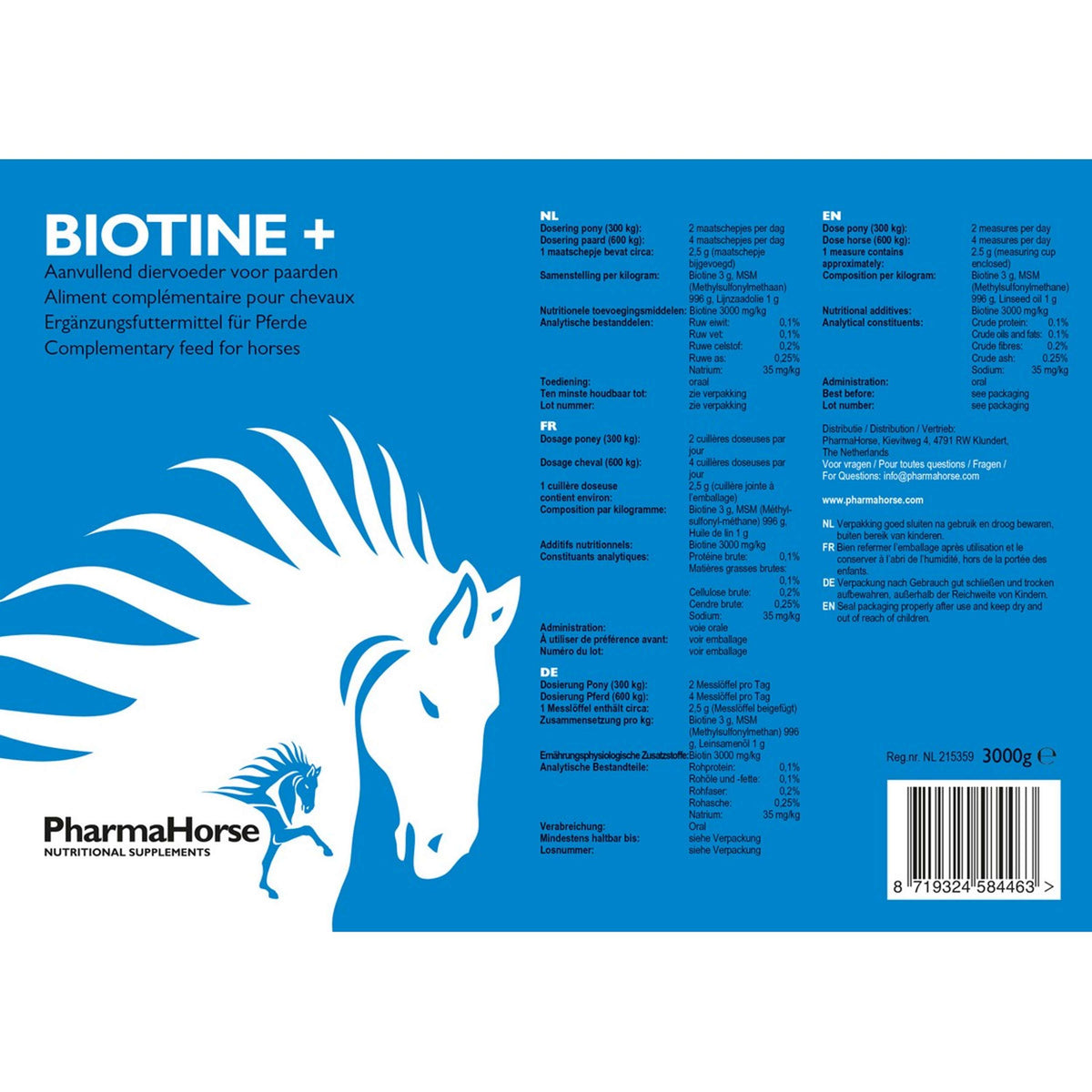 PharmaHorse Biotine Plus