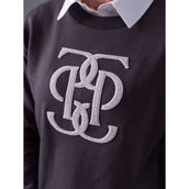 PS of Sweden Sweatshirt Karla Monogram Dunkelgrau