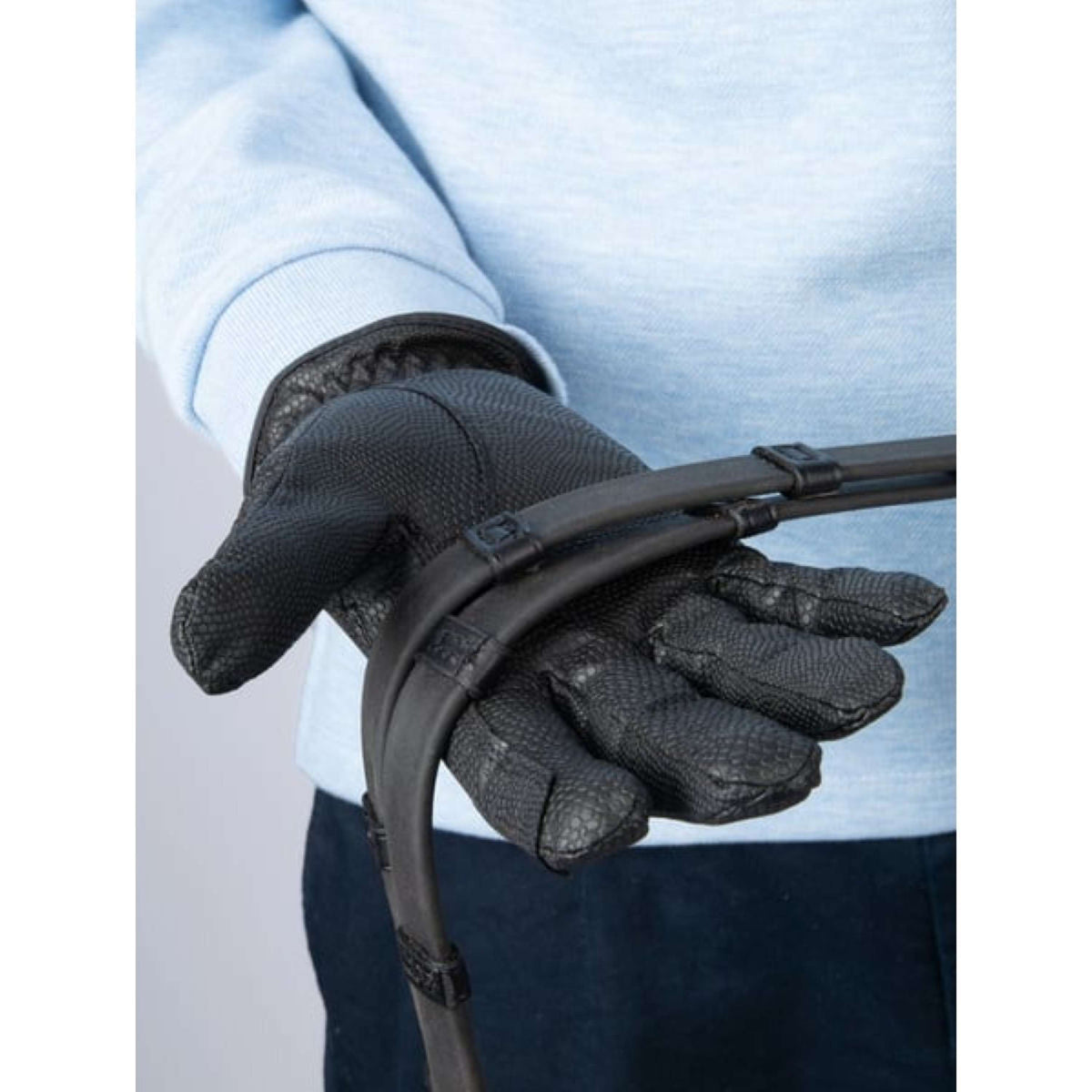 PS of Sweden Reithandschuhe Grip Schwarz