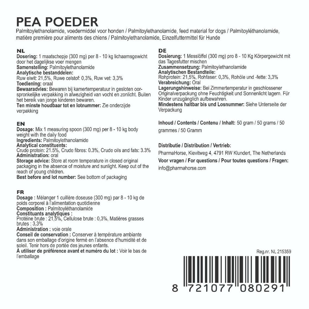 PharmaDog PEA Pulver