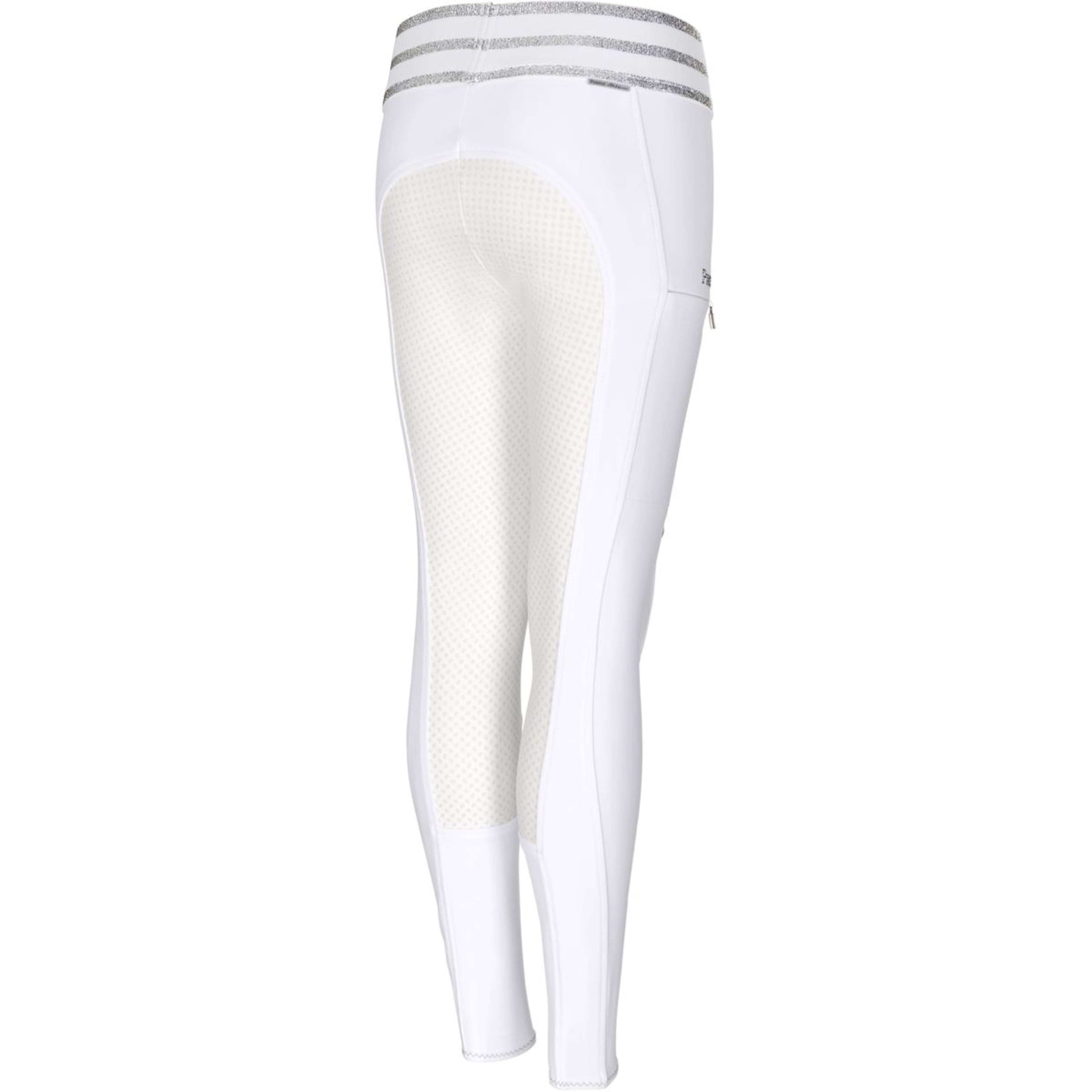 Pikeur Reitleggings Ida Athleisure Full Grip Kinder Weiß