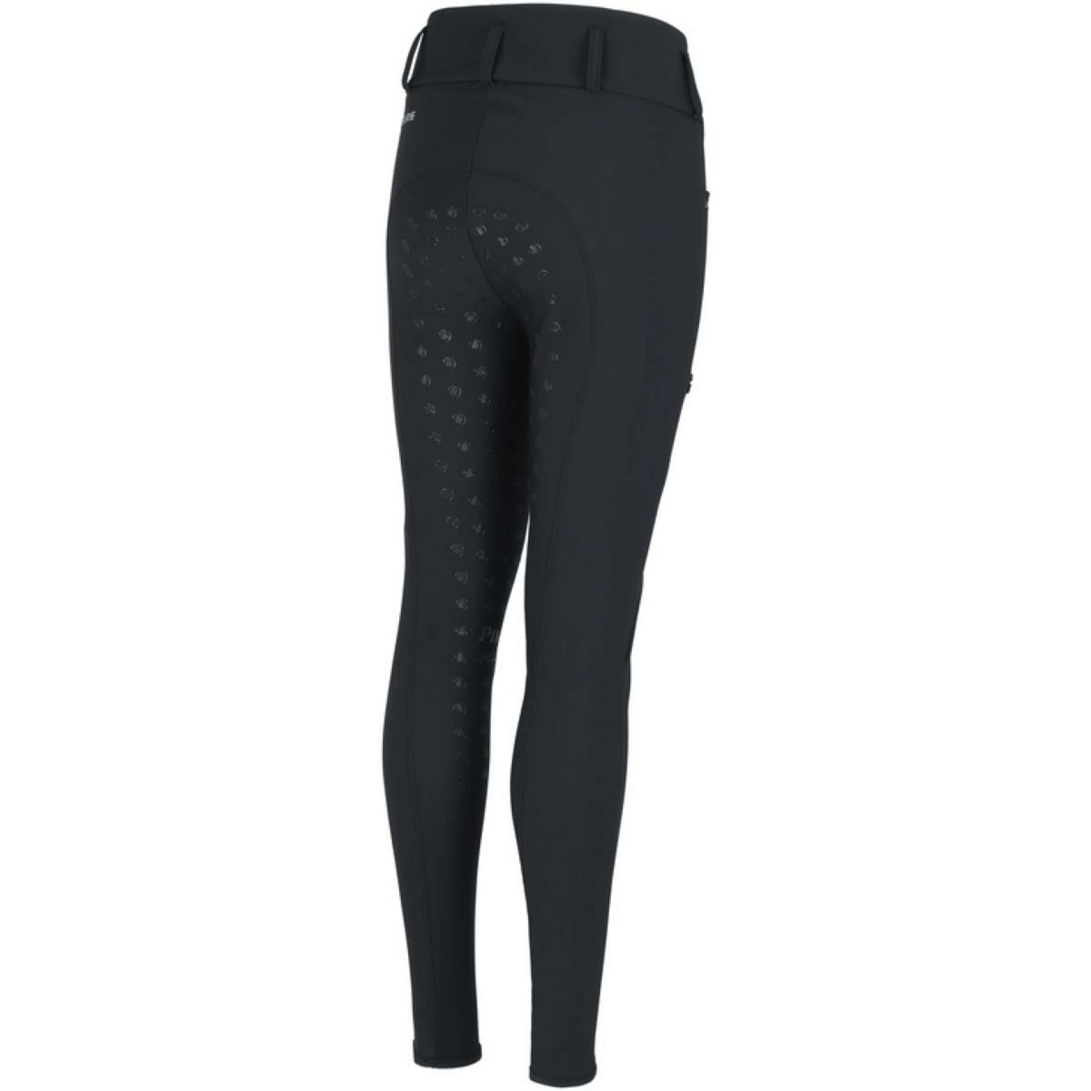 Pikeur Reitleggings Girl Highwaist Full Grip Schwarz