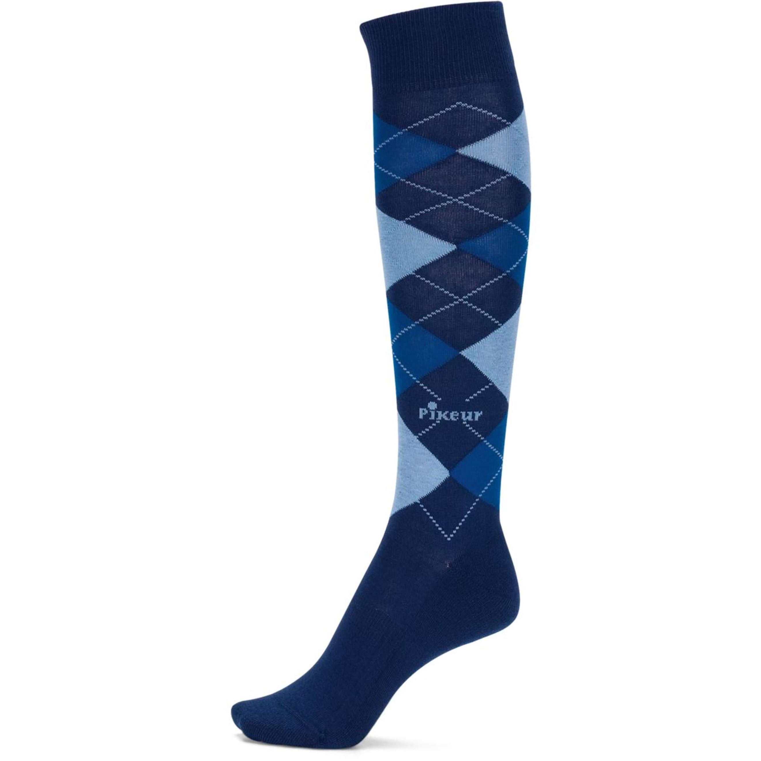 Pikeur Socken blau/königsblau