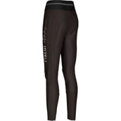 Pikeur Reitleggings Gia Athleisure Full Grip Brocade Brown