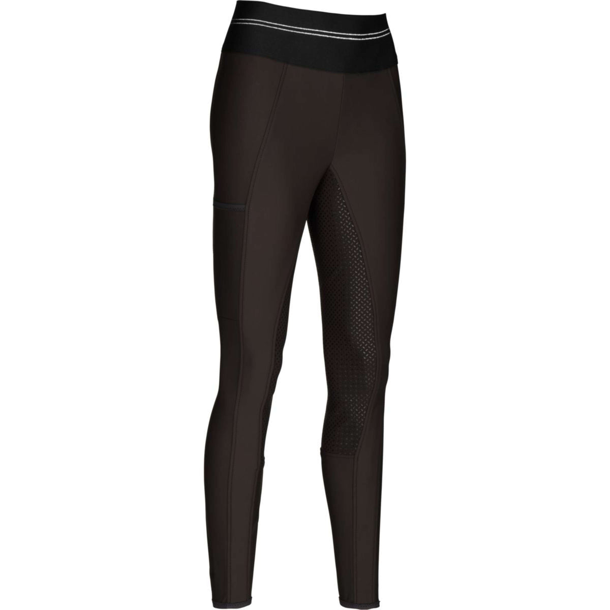 Pikeur Reitleggings Gia Athleisure Full Grip Brocade Brown