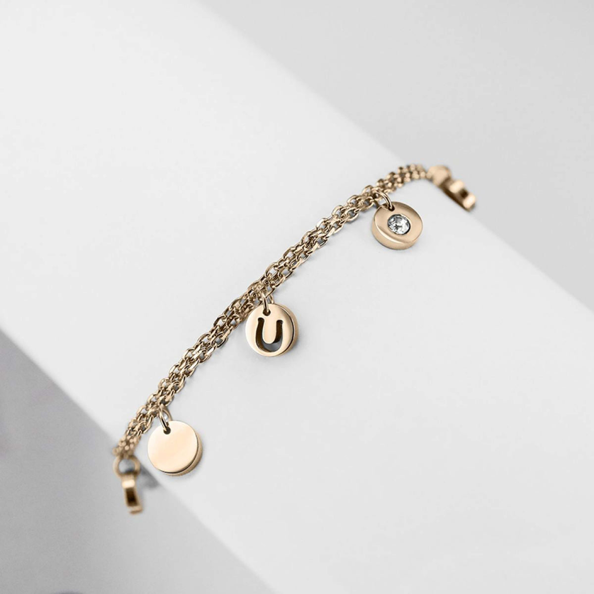 Ponytail&Co Armband Mini-Charms Roségold