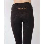 Rebel Pull On Reitleggings Bid-Chain Full Grip Schwarz