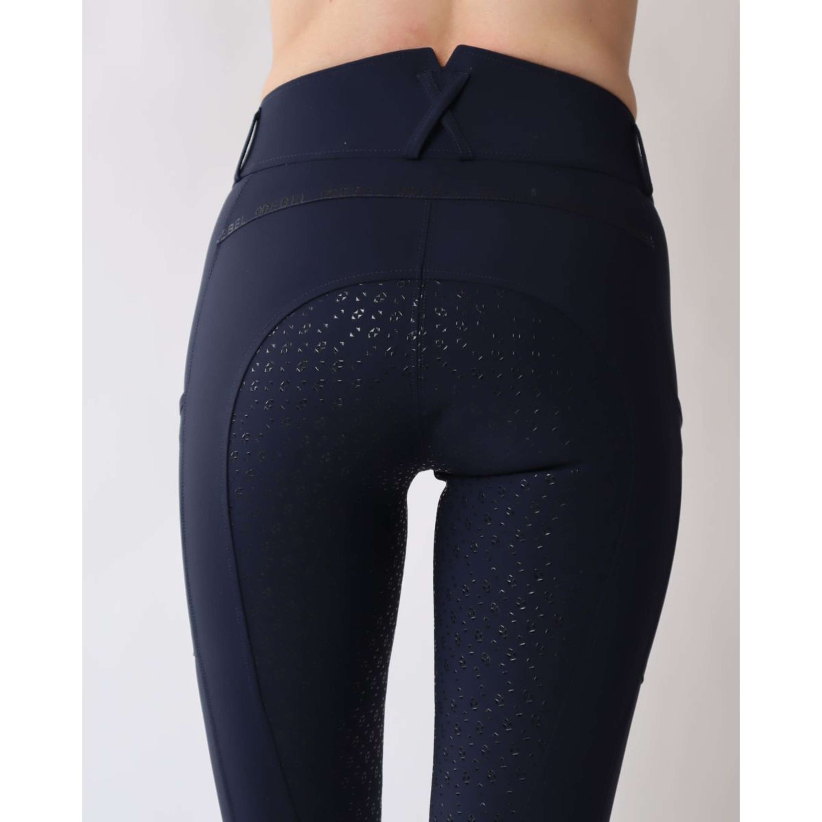 Rebel Reithose Highwaist Full Grip Navy