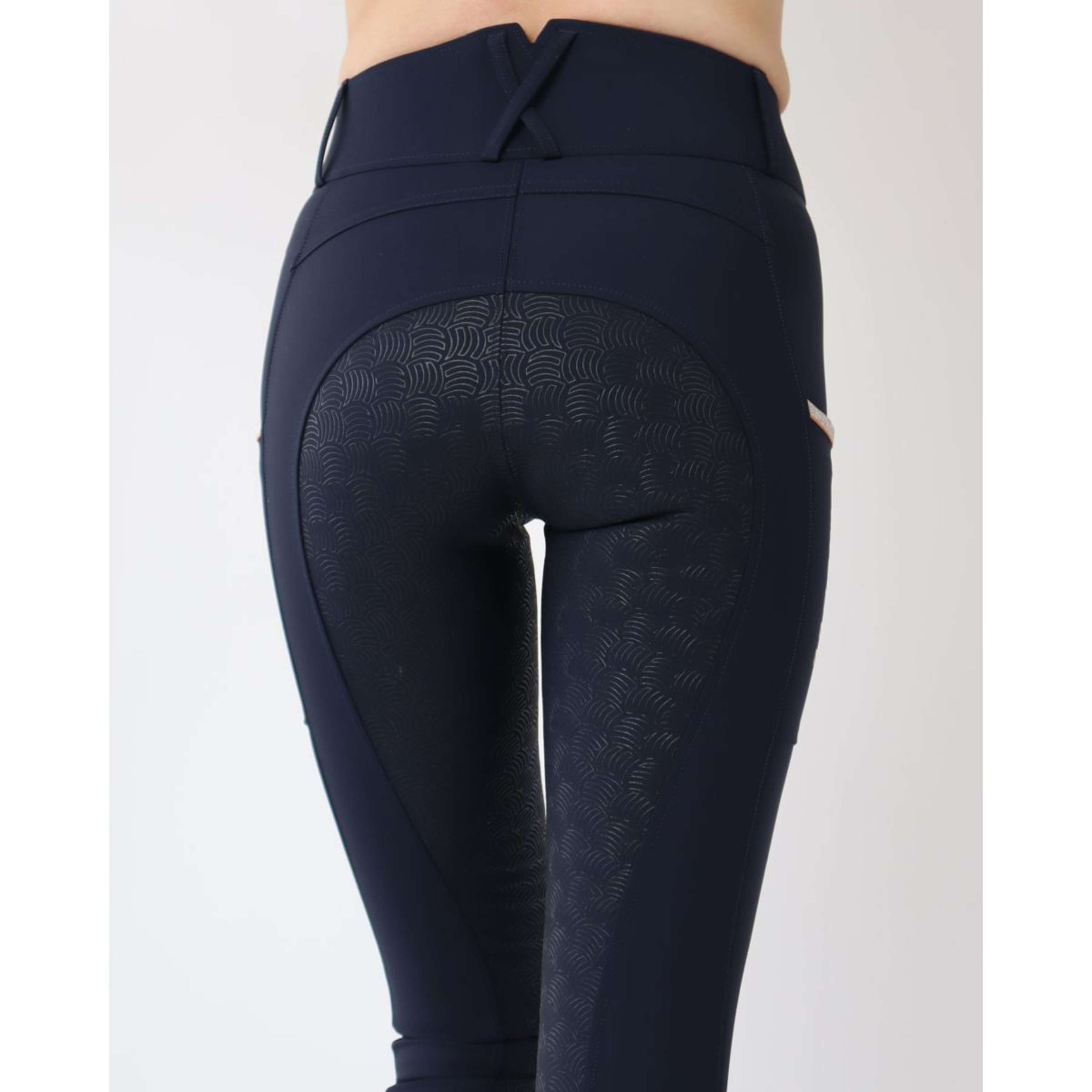 Rebel Reithose Tone in Tone Full Grip Navy