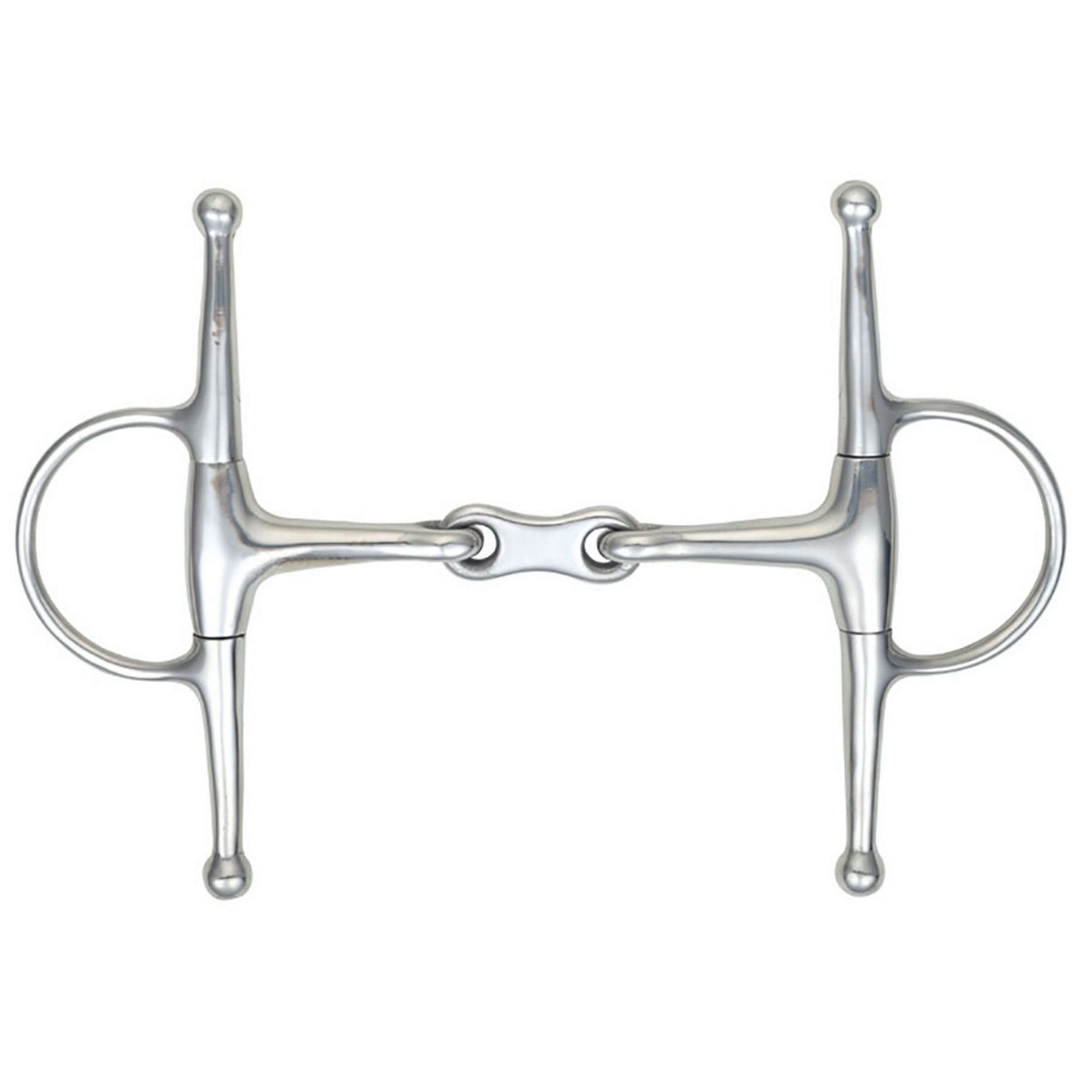 Shires Knebeltrense Doppelt Gebrochen Edelstahl Shires Knebeltrense Doppelt Gebrochen Edelstahl