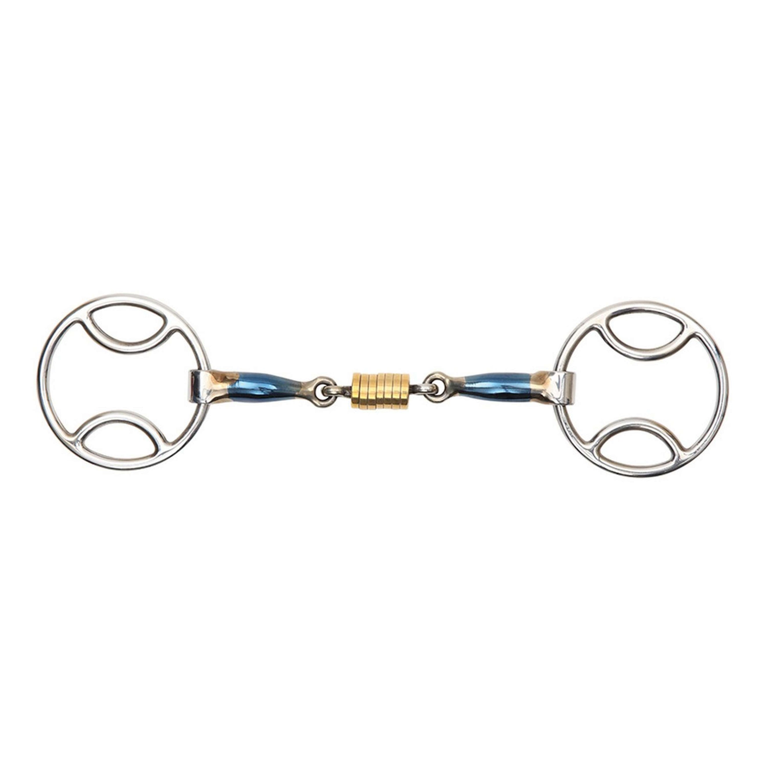 Shires Sweet Iron Bevel mit Rollschnalle Blau Sweet Iron Shires Sweet Iron Bevel mit Rollschnalle Blau Sweet Iron