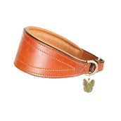 Digby & Fox Halsband Wattiert Tan