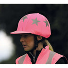 Equi-Flector by Shires Helmbezug Pink