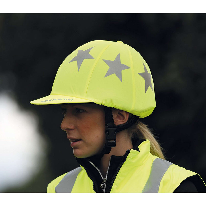 Equi-Flector by Shires Helmbezug Gelb Equi-Flector by Shires Helmbezug Gelb