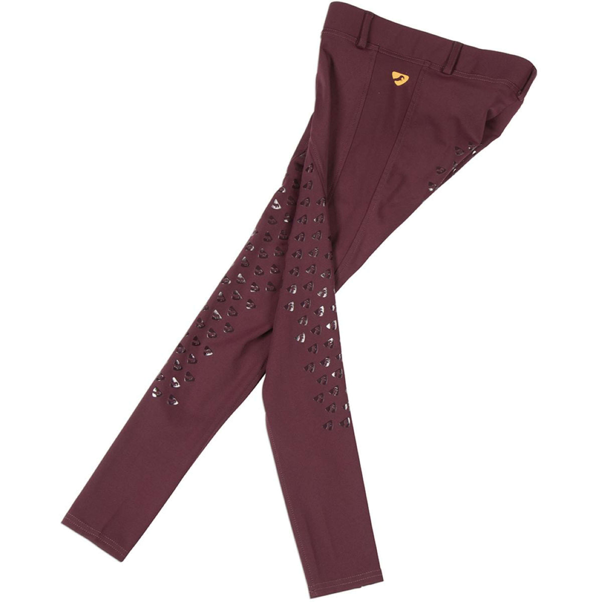 Aubrion by Shires by Shires Reitleggings Albany Mädchen Black Cherry