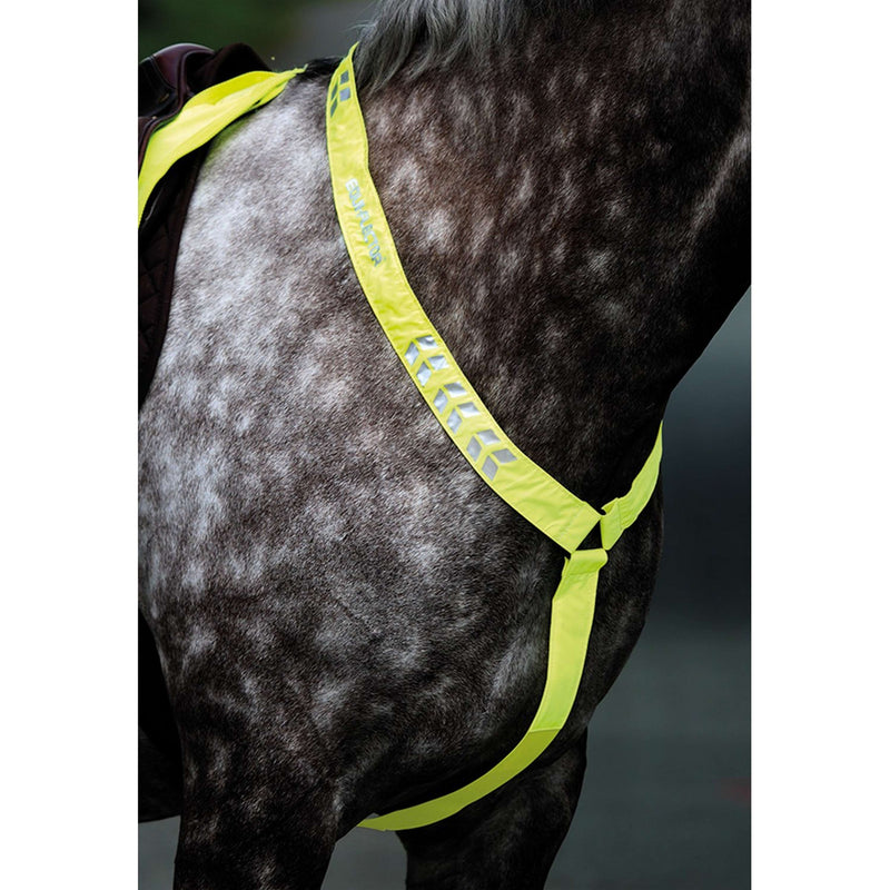 Equi-Flector by Shires Fliegenhaube Reflektierend Fluor Gelb
