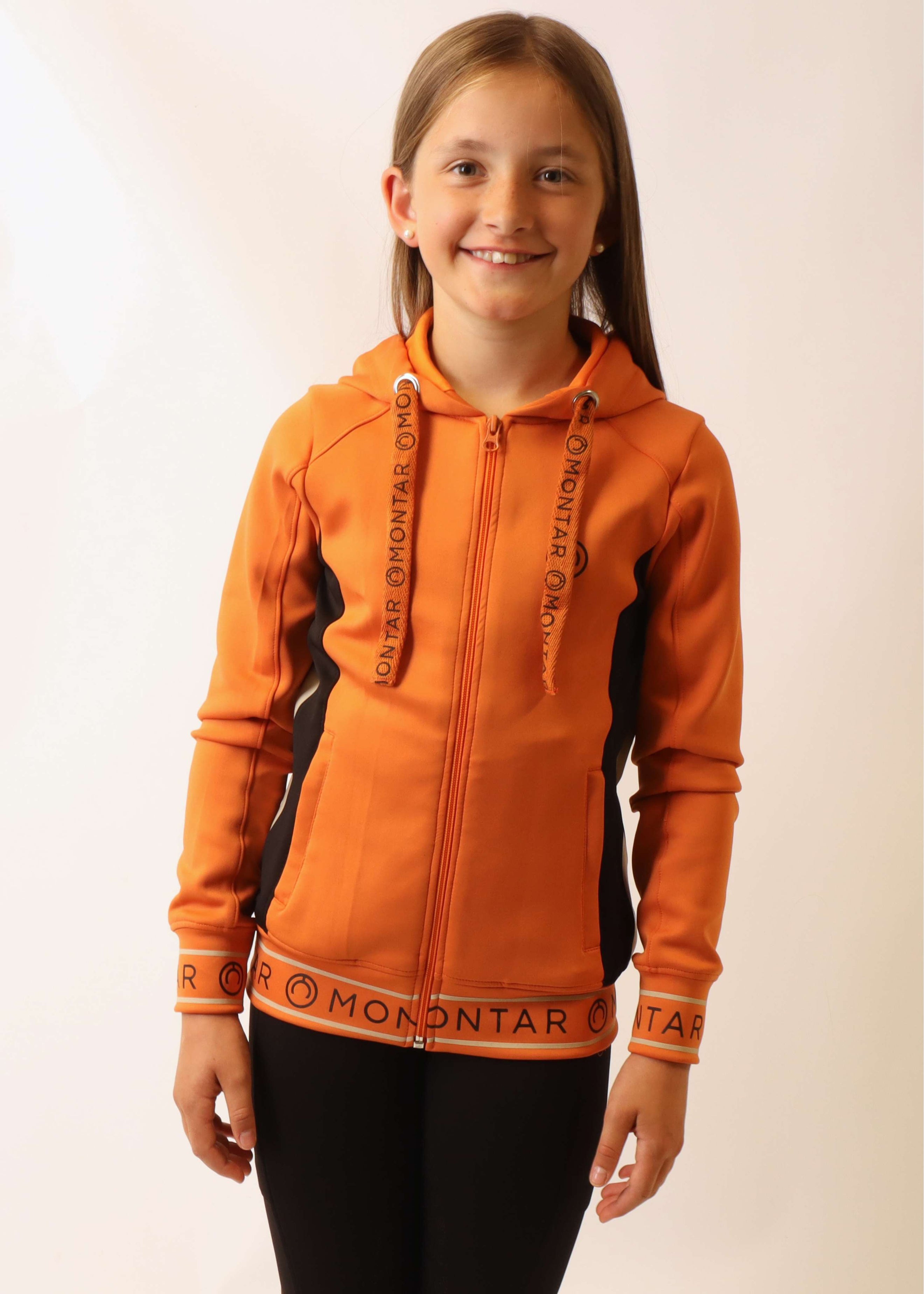 Montar Jacke Alia Viv Logotape Junior Burnt Orange