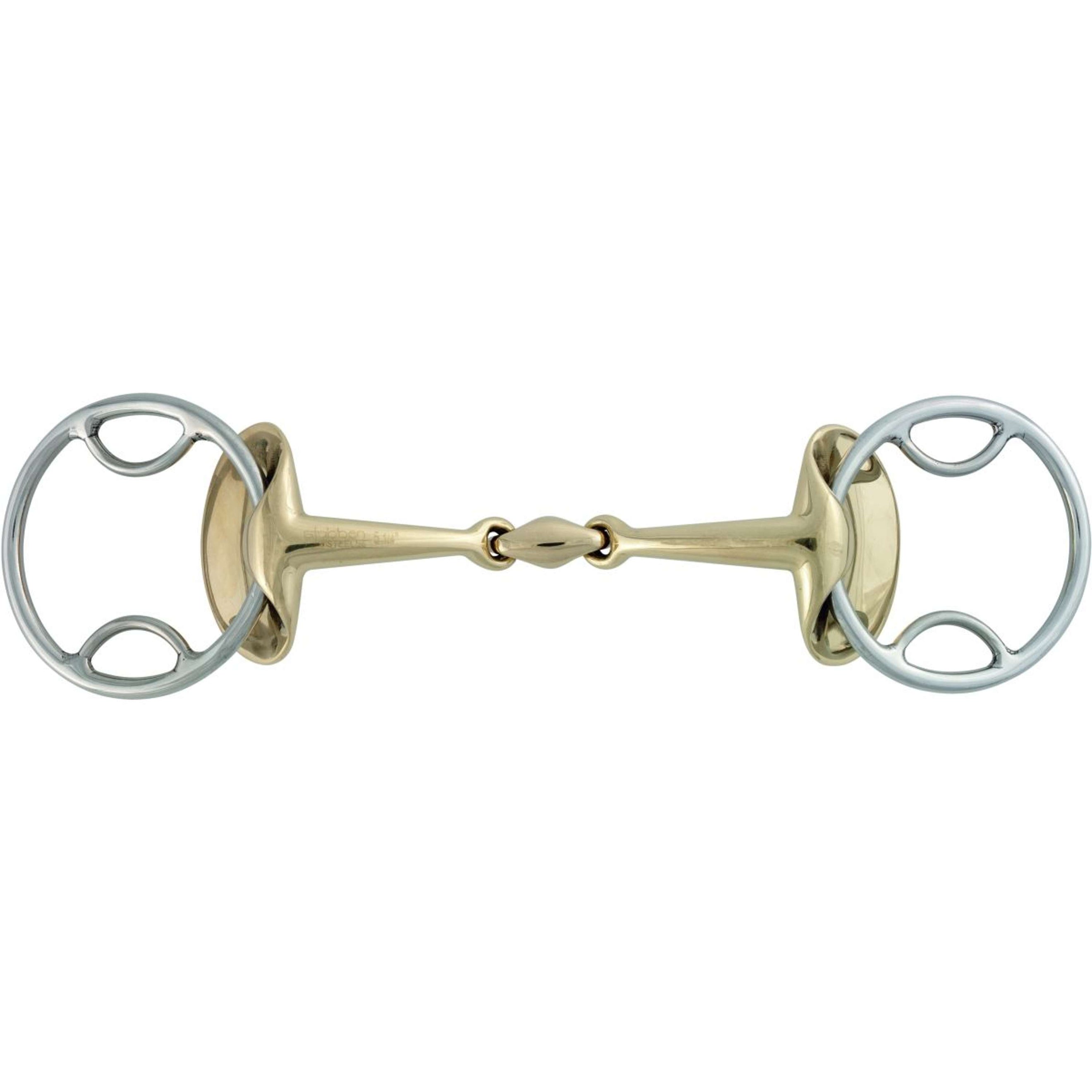 Stübben Trens Gebiss Golden Wings 4 in 1 doppelt gebrochen Sweet Iron Stübben Trens Gebiss Golden Wings 4 in 1 doppelt gebrochen Sweet Iron