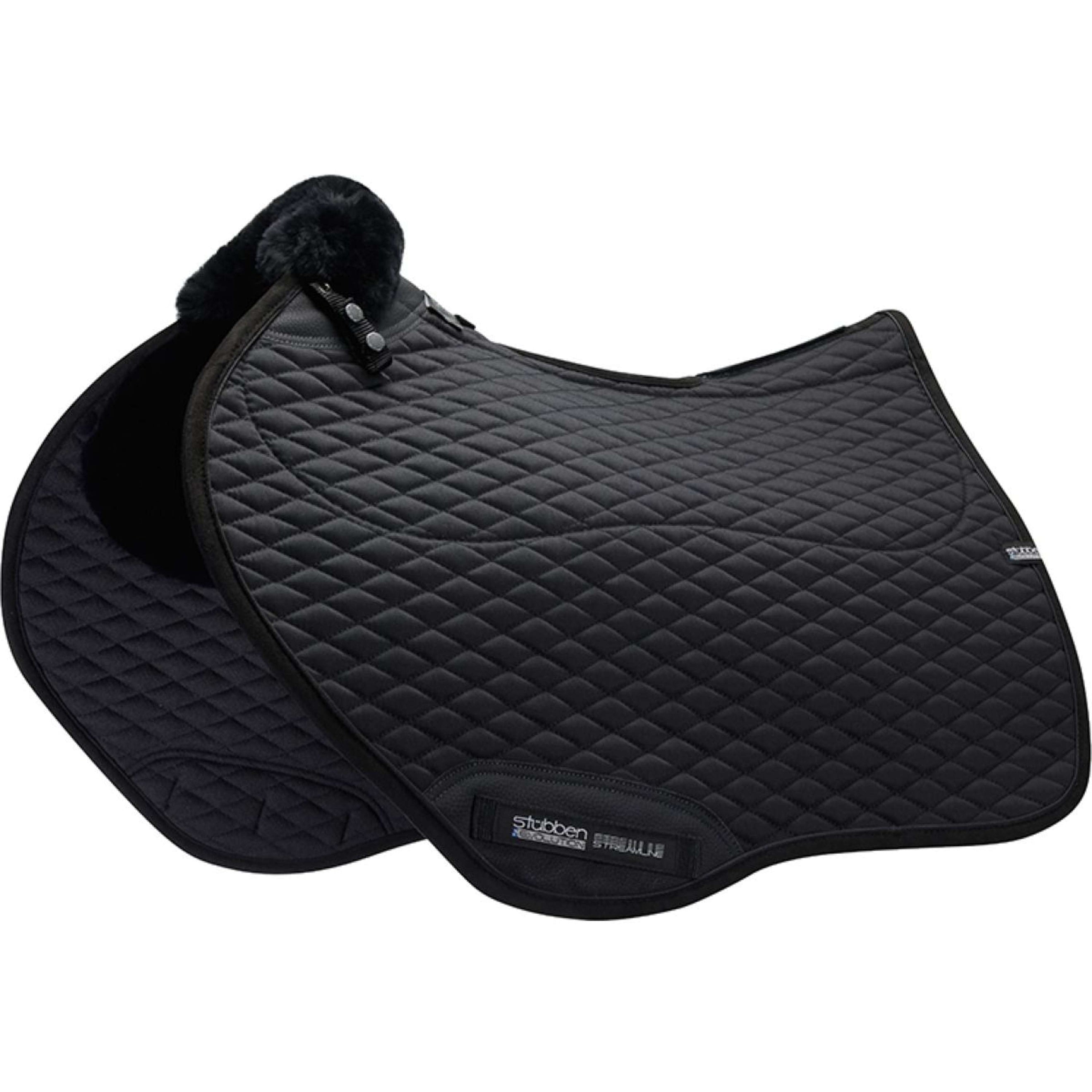 Stübben Schabracke Streamline Close Contact Lammfell Schwarz Stübben Schabracke Streamline Close Contact Lammfell Schwarz
