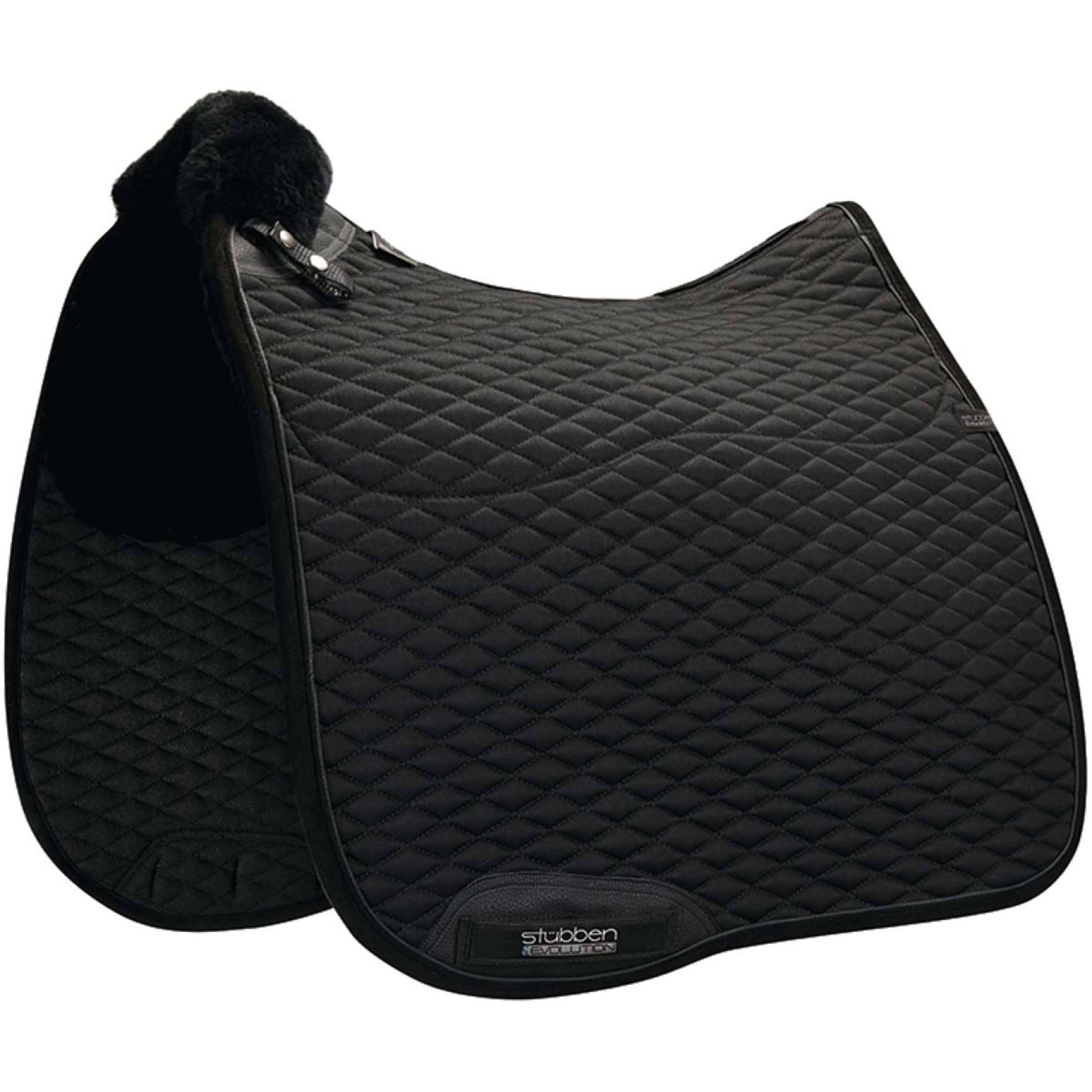 Stübben Schabracke Streamline Lammfell Schwarz Stübben Schabracke Streamline Lammfell Schwarz