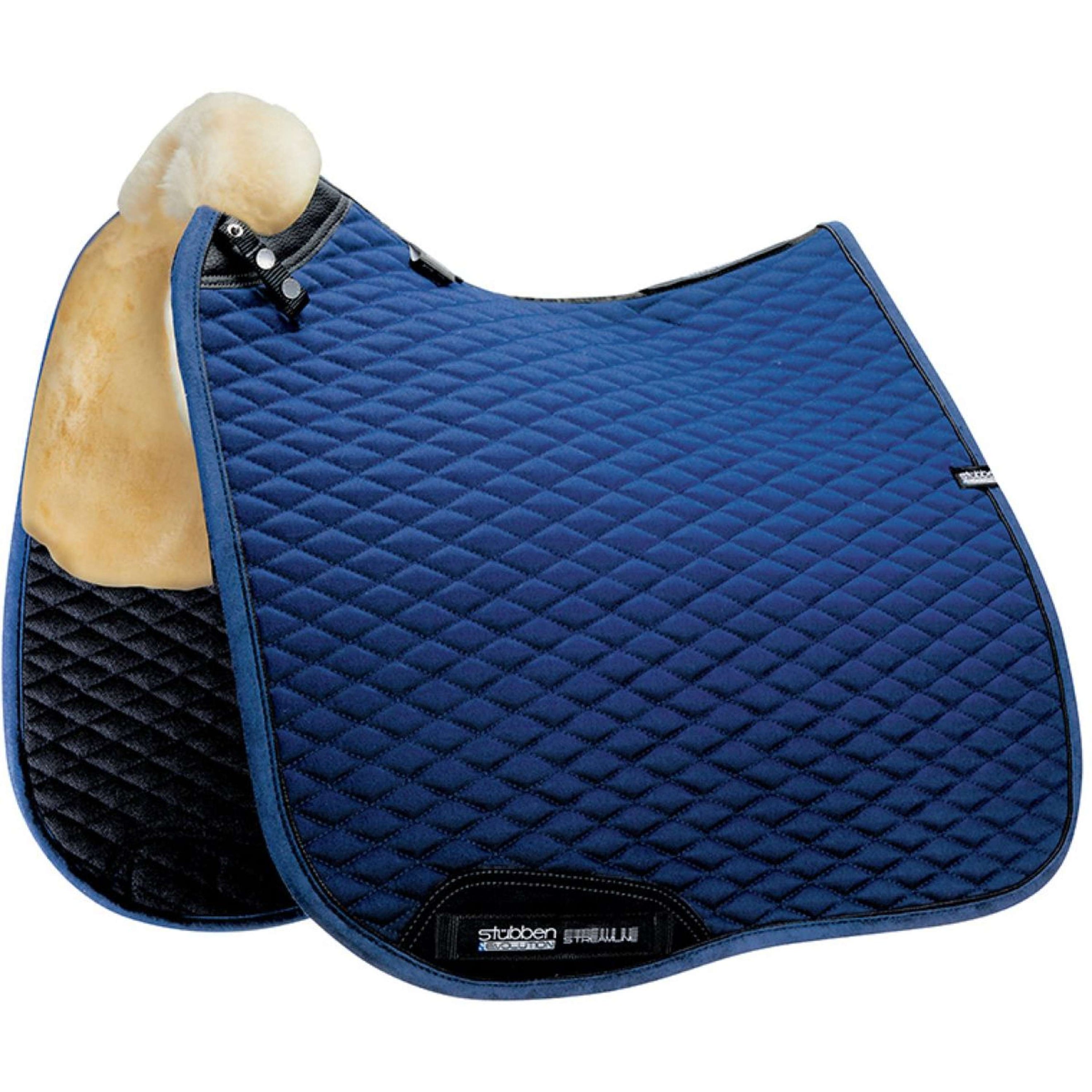 Stübben Schabracke Streamline Lammfell Blau Stübben Schabracke Streamline Lammfell Blau