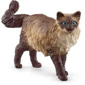 Schleich Figur Farm World Ragdoll Katze Braun