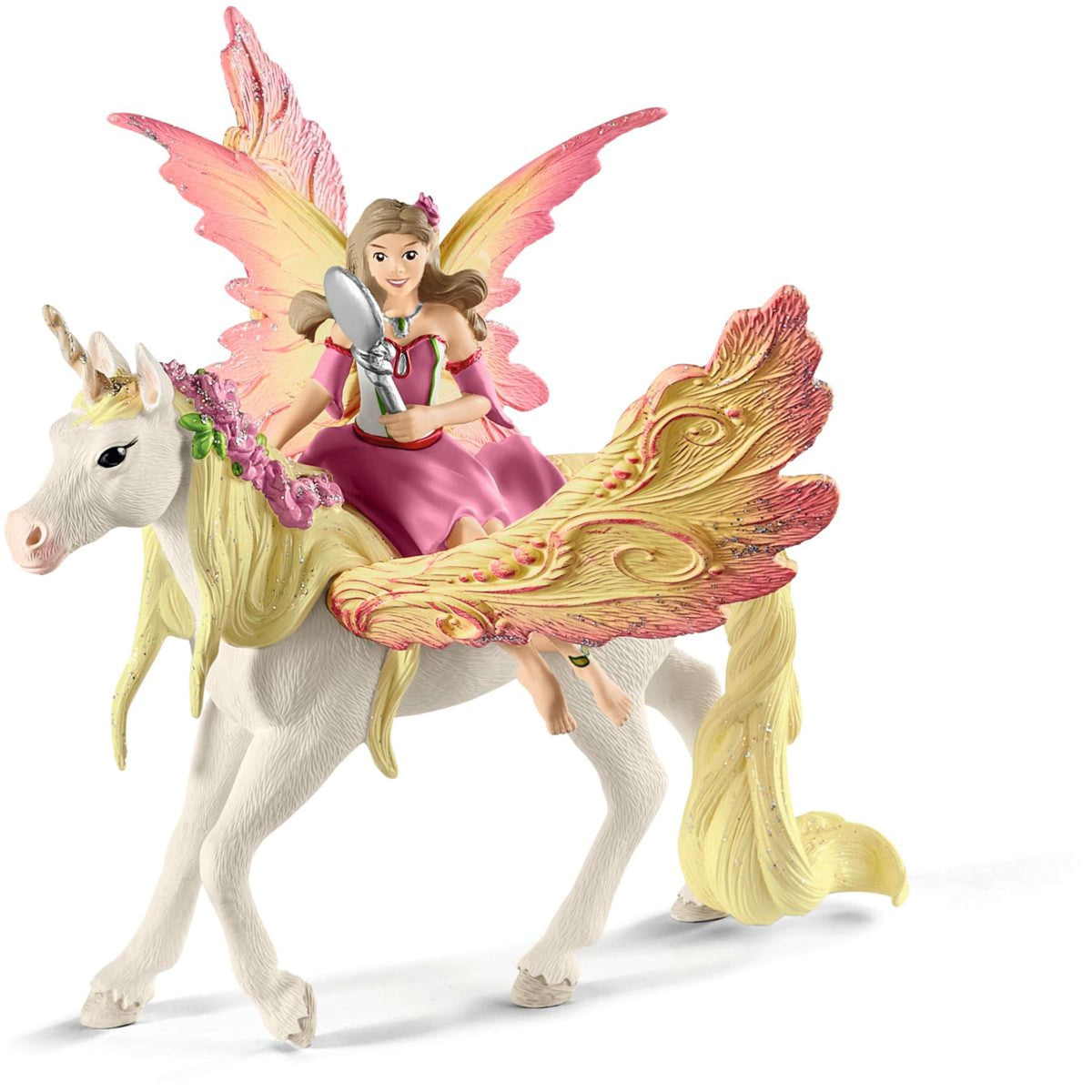 Schleich Figur Bayala Feya mit Pegasus-Einhorn