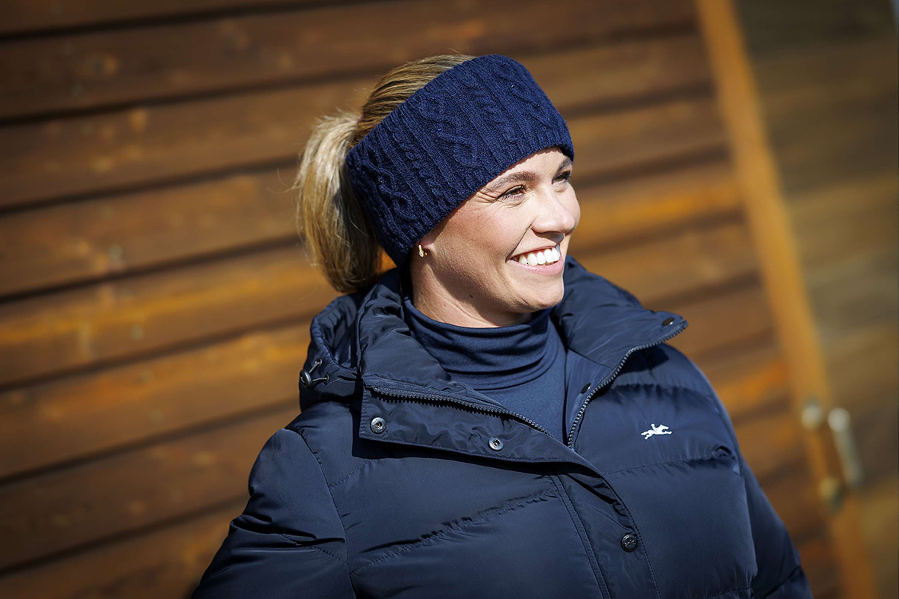 Schockemöhle Stirnband Braided Dunkle Navy