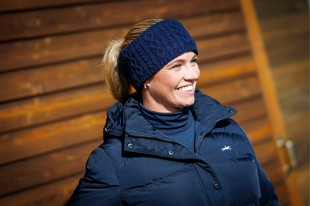 Schockemöhle Stirnband Braided Dunkle Navy