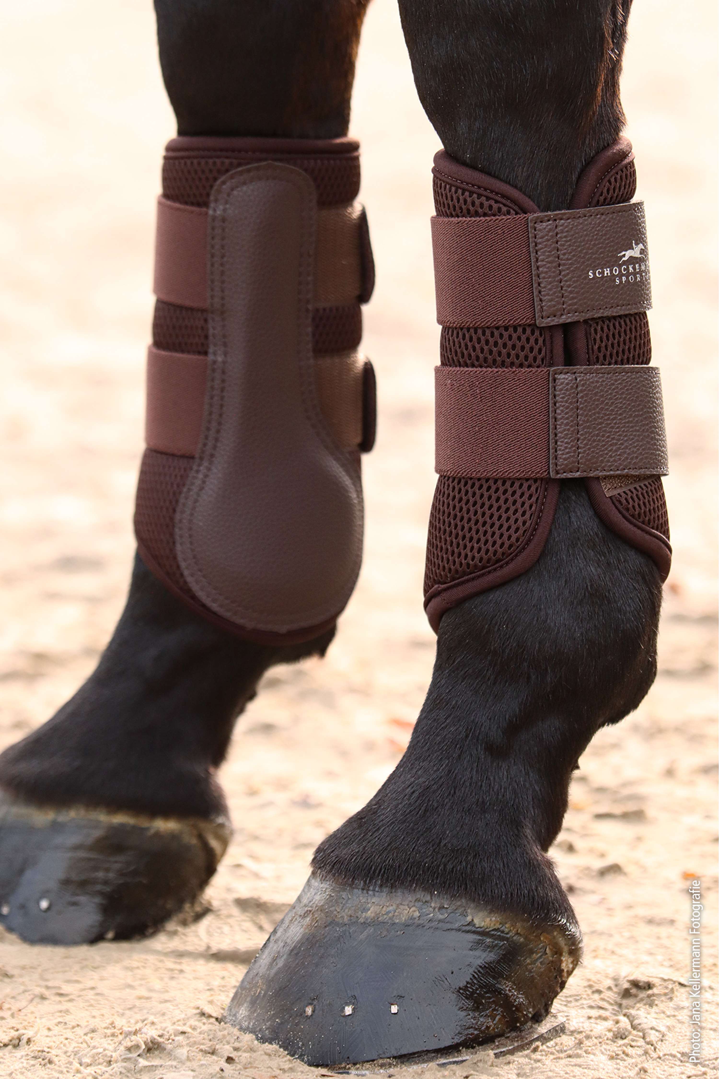 Schockemöhle Gamaschen Mesh Guards Mocca