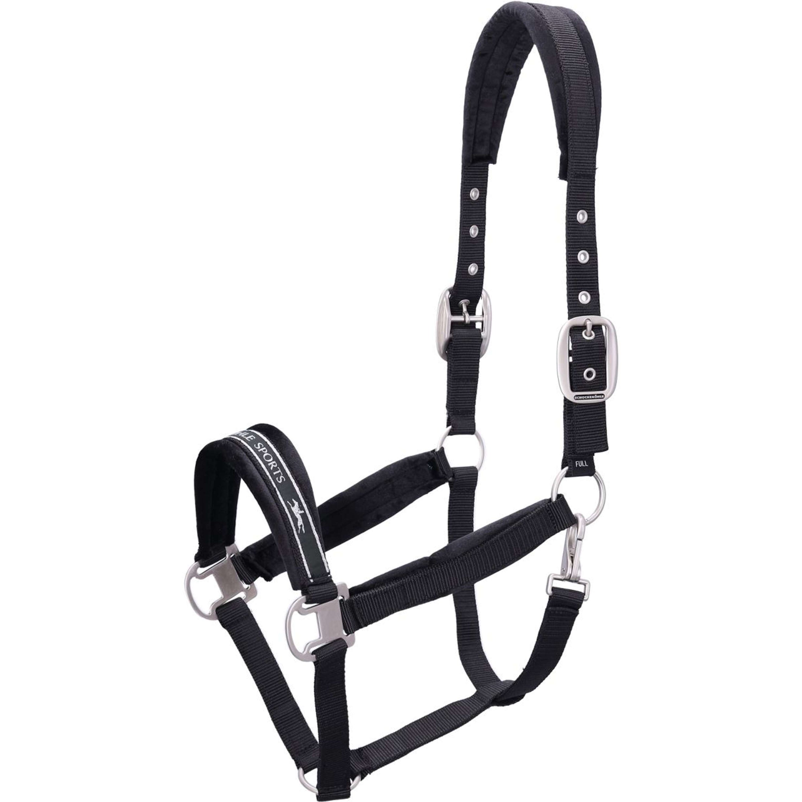 Schockemöhle Halfter SP Soft Velvet Style Dunkelgrau Schockemöhle Halfter SP Soft Velvet Style Dunkelgrau