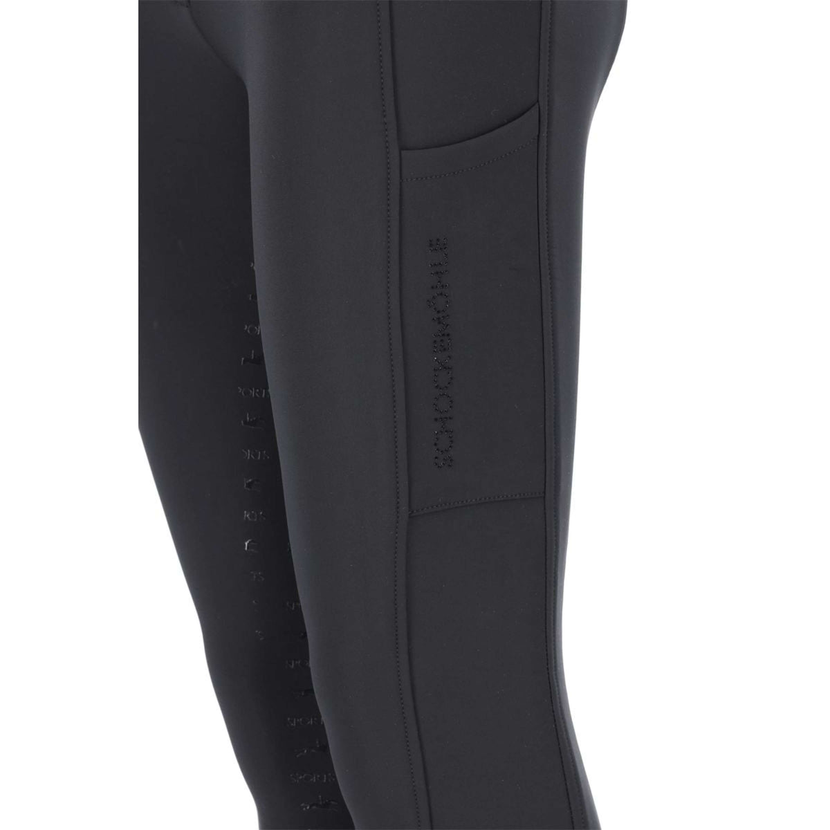 Schockemöhle Reithose Winter Heather II Full Grip Graphite