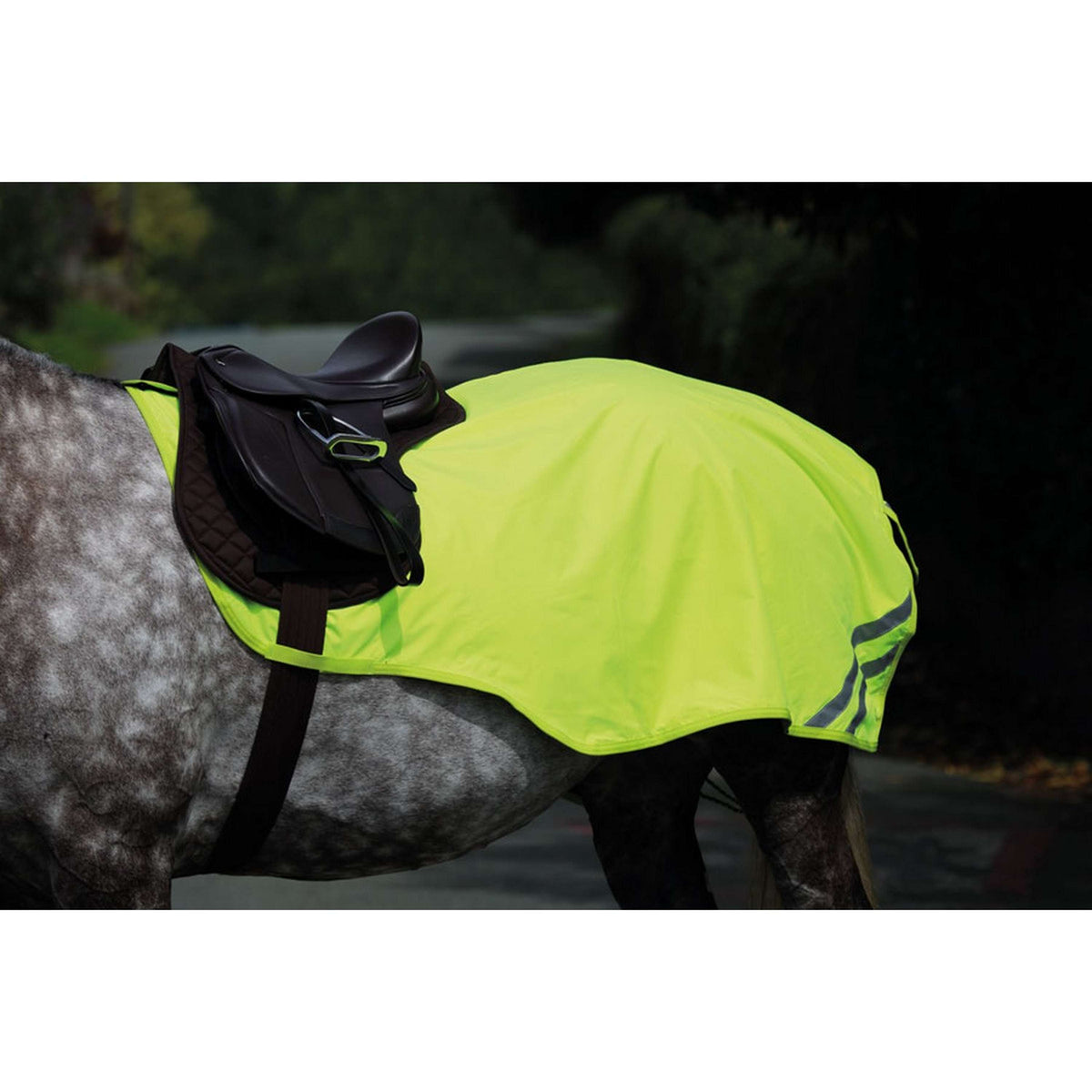 Equi-Flector by Shires Ausreitdecke Mesh Reflektierend Gelb