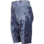 Aubrion Kurze Hose Non-Stop Young Rider Navy Tie Dye