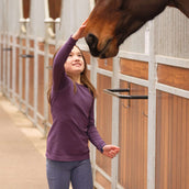 Aubrion Shirt Balance Young Rider Violett