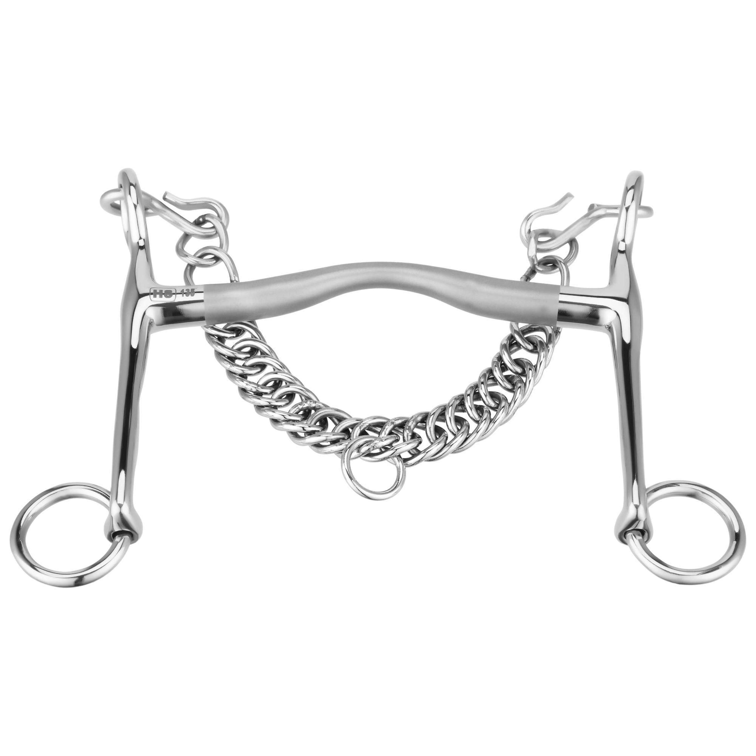 Sprenger Kandarengebiss Satinox 12mm RVS 7cm Knebel Sprenger Kandarengebiss Satinox 12mm RVS 7cm Knebel