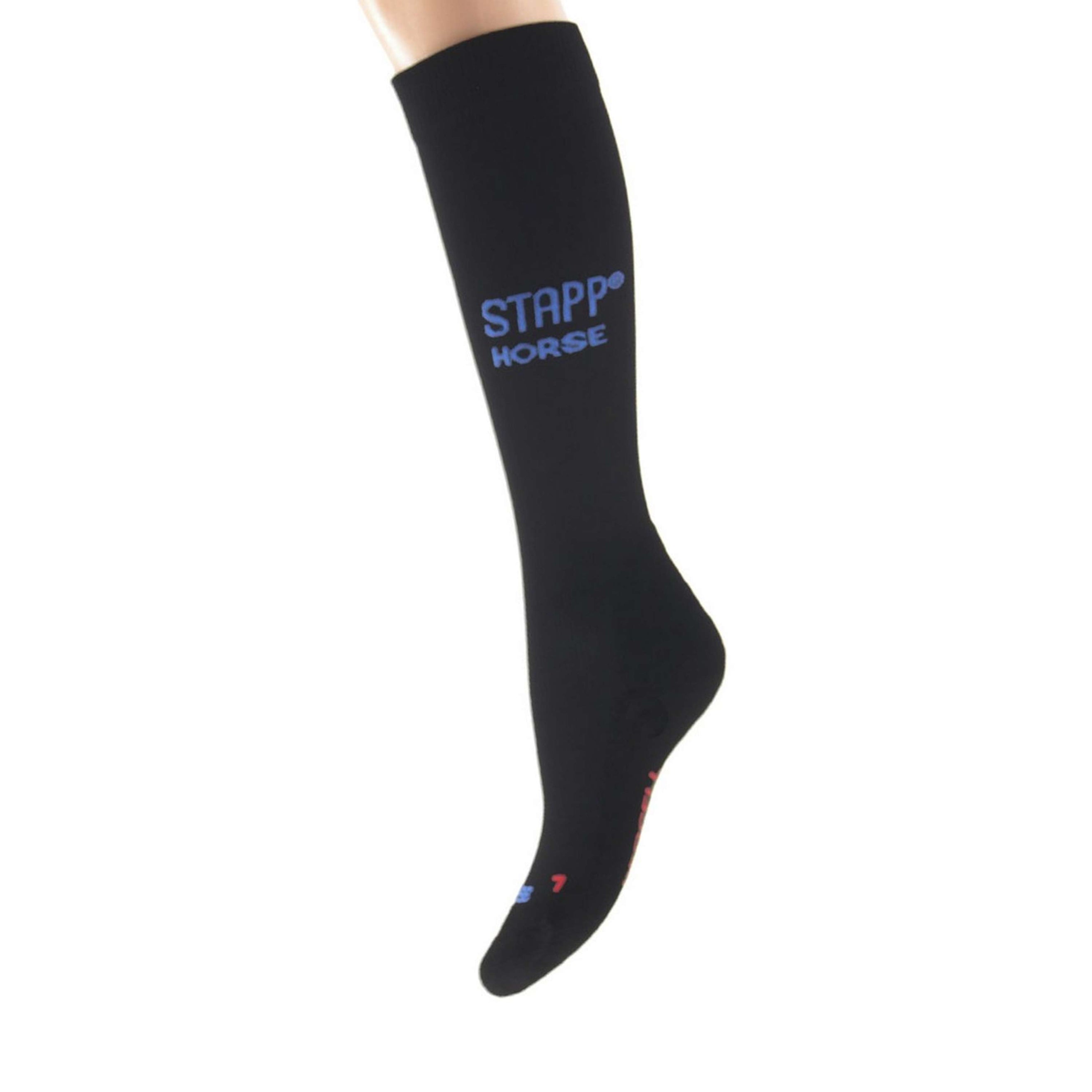 Stapp Horse Reitsocken Uni Deocell Schwarz/Kobalt