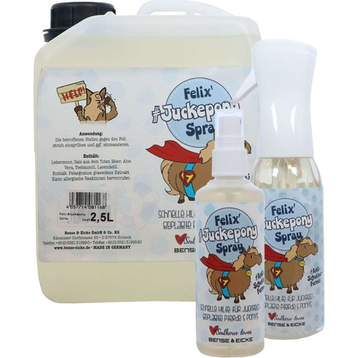 Soulhorse loves Bense & Eicke Anti-Itch Spray Felix' #Juckepony