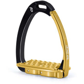 Tech Stirrups Steigbügel Venice EVO Classic Schwarz/Gold