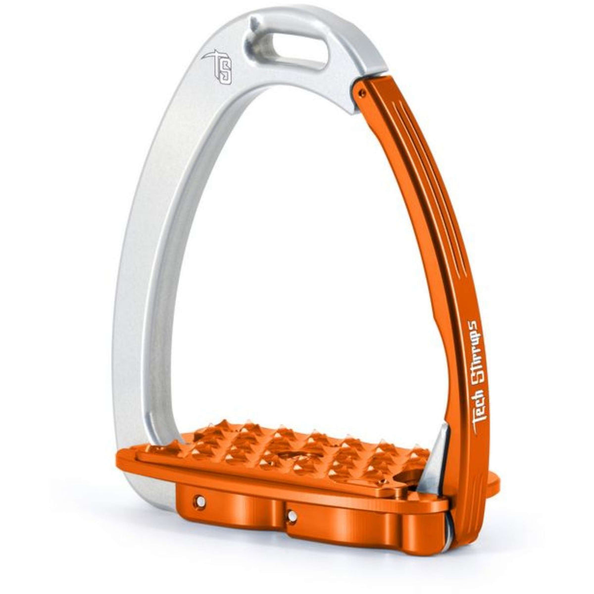 Tech Stirrups Steigbügel Venice EVO Classic Silber/Orange