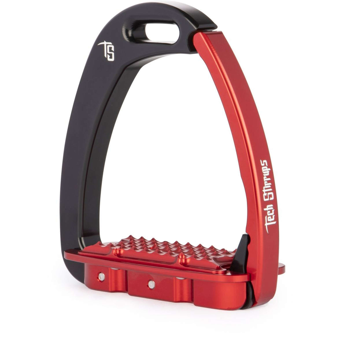 Tech Stirrups Steigbügel Venice Young EVO Classic Schwarz/Rot