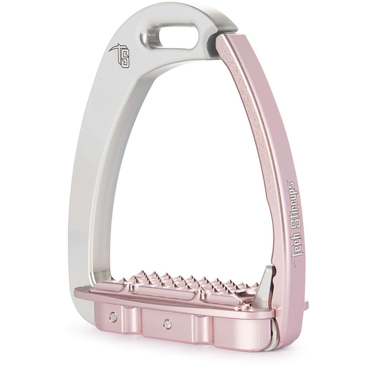 Tech Stirrups Steigbügel Venice Young EVO Classic Silber/Rosa