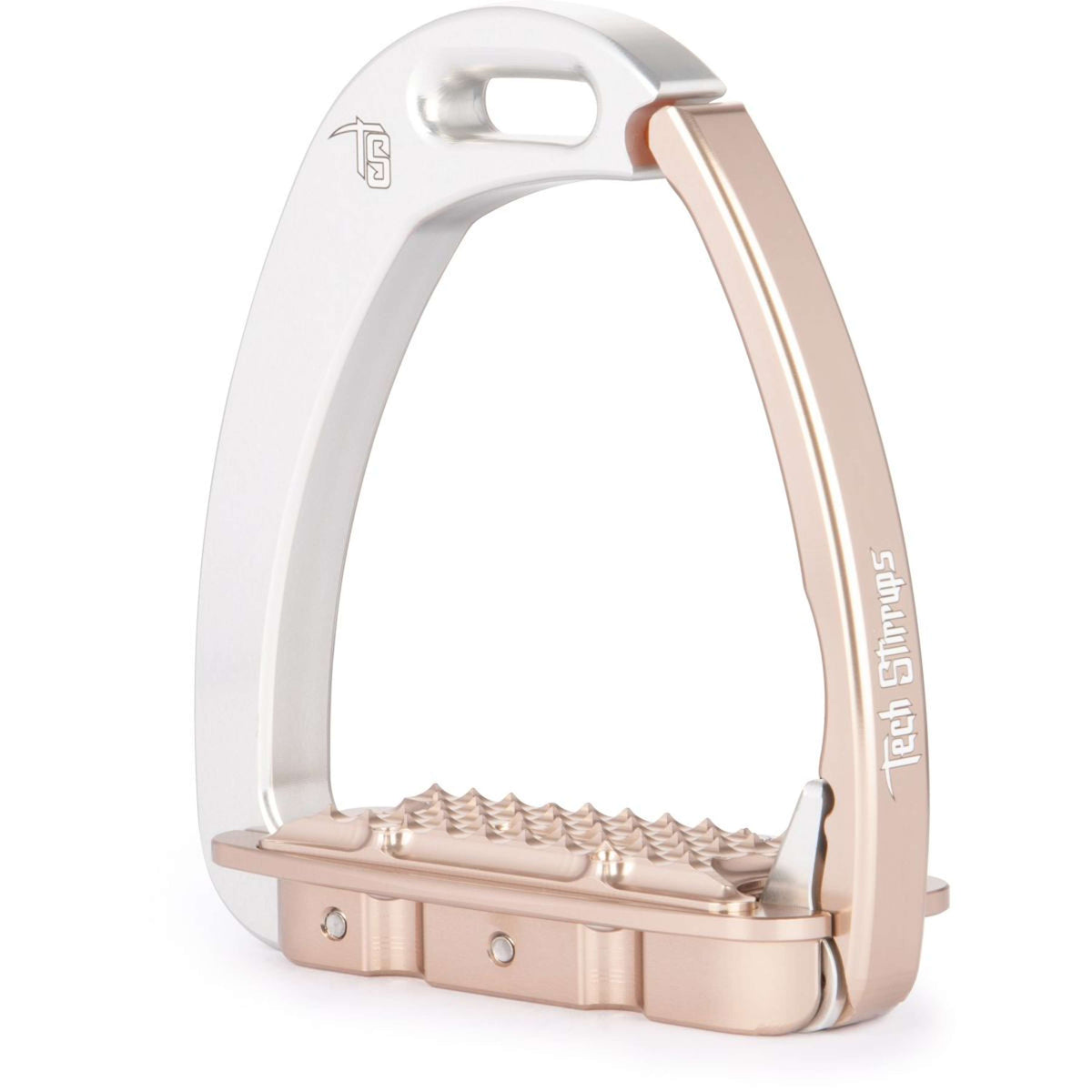 Tech Stirrups Steigbügel Venice Young EVO Classic Silber/Roségold