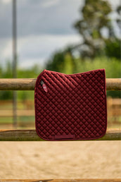Velder Horsewear Essentials Schabracke Dressur Classic Bordeaux