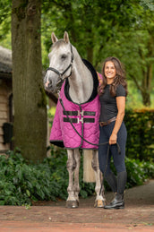 Velder Horsewear Premium Showdecke Satin Glow Dutch Raspberry